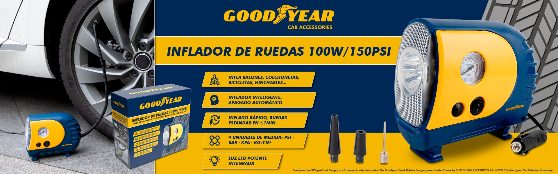 INFLADOR GOODYEAR